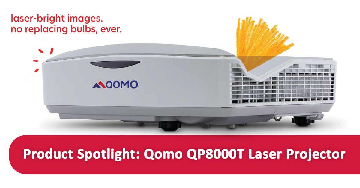 Product Spotlight: Qomo QP8000T Laser Projector