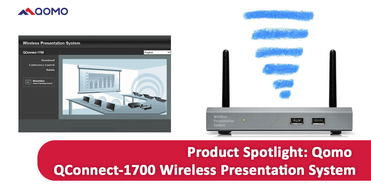 Spotlight on the Innovative Qomo Qconnect-1700 Wireless Presentation System