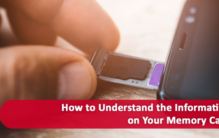 How to Understand the Information on Your Memory Card